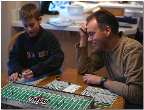 Pizza Box Football and the Luck of Matthew