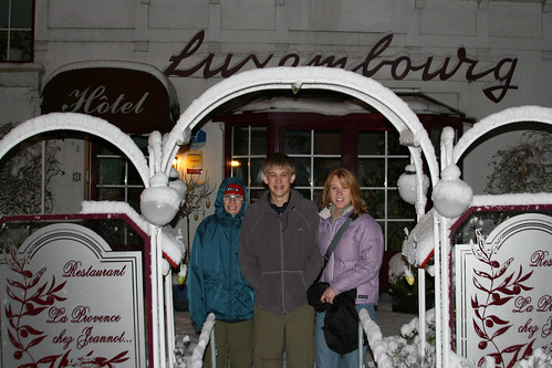 Outside Hotel Luxembourg in La Roche.jpg