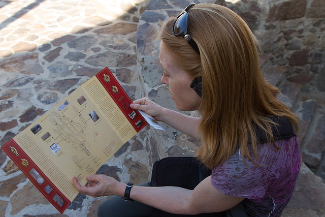 Learning about the Catacombs on Milos